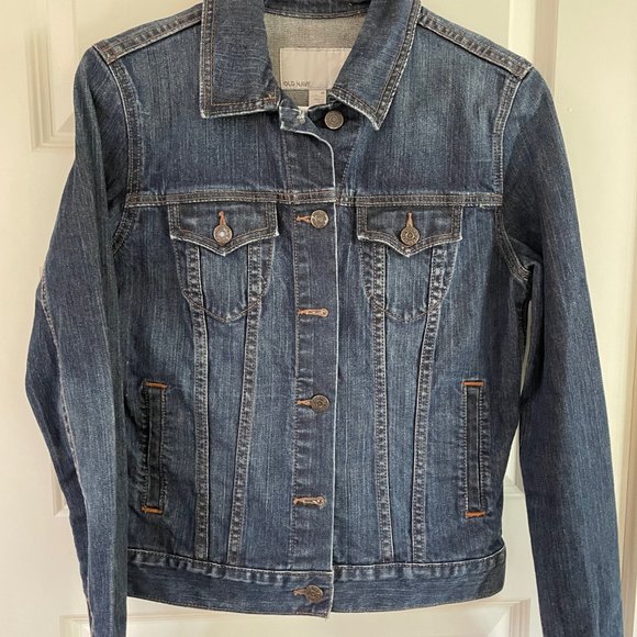 Denim Jacket with Original Patchwork Panel - Picture 4 of 13